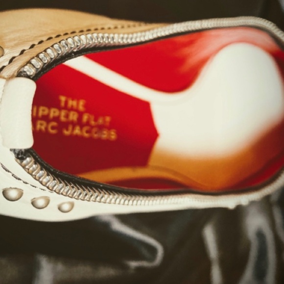 👠RARE Marc Jacobs THE ZIPPER FLAT ~ NWT - Picture 6 of 16